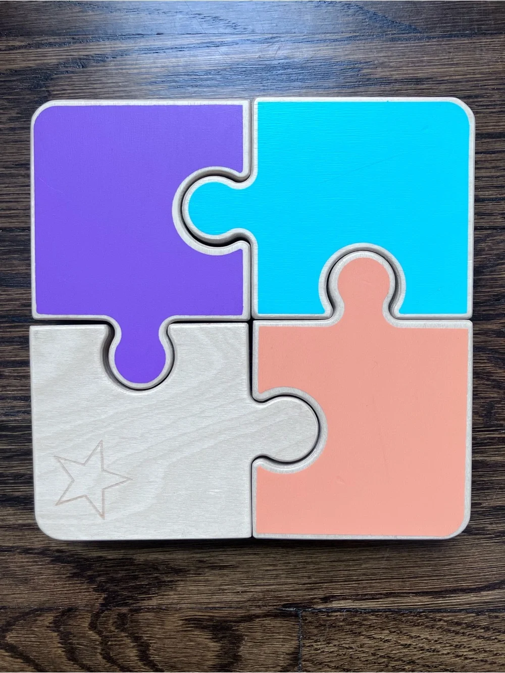 Lovevery Chunky Wooden Jigsaw Puzzle